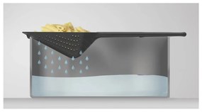 Lingură cu sită Joseph Joseph Scoop, negru