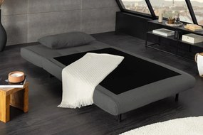 Fotoliu Pat SMART MULTIFUNCTION 100cm catifea raiata gri