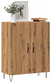 vidaXL Dulap, stejar artizanal, 69,5x34x90 cm, lemn prelucrat