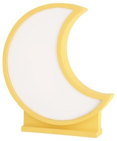 Veioză pentru copii galbenă Moon – Candellux Lighting