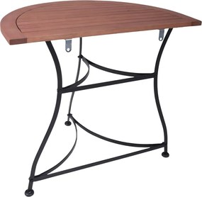 Masă auxiliară de grădină din lemn de eucalipt 54x85 cm Wien – Garden Pleasure