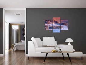 Tablou - Peisaj de iarnă (90x60 cm)