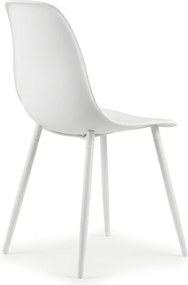 Scaun de masa OSAKA din plastic, alb