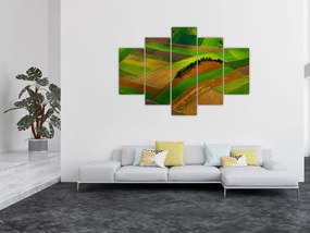 Tablou - Lan, luncile (150x105 cm)