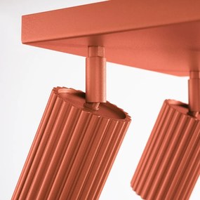 Spot cărămiziu 25x25 cm Gleam – Sollux