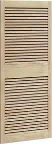 vidaXL Ușă de Dulap natural 140,5 x 2,1 x 59,5 cm Lemn de pin masiv