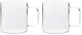 Cană de sticlă Simax 2692/2 From 0,3 l, 2 buc