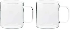 Cană de sticlă Simax 2692/2 From 0,3 l, 2 buc