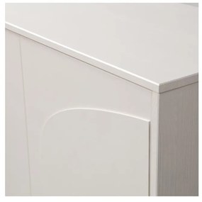 Dulap gri deschis din lemn de pin 85x135 cm Cadiz – WOOOD