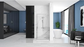 Cabina dus REA Rapid Swing 120x100 cm crom