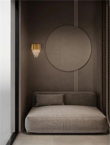 Aplica de perete stil elegant MAGNOLIA aurie