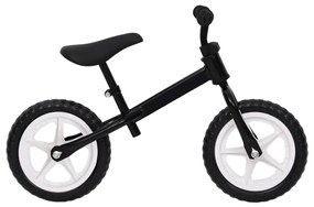 Bicicleta pentru echilibru 10 inci, cu roti, negru