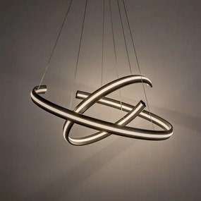 Rabalux 72052 - Lampă suspendată LED reglabilă pe cablu ZADIE 80W/230V 3000-6500K negru + telecomandă