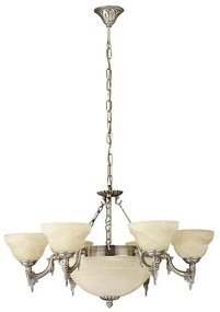 EGLO 85858 - Lustra cu lant MARBELLA 9xE14/60W