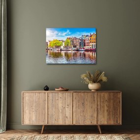 Tablou - Case dansatoare, Amsterdam (70x50 cm)