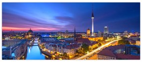 Tablou - Cerul albastru la Berlin (120x50 cm)