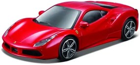 Macheta masinuta Bburago scara 1 43 Ferrari 488 GTB, rosu, BB36000 36023R