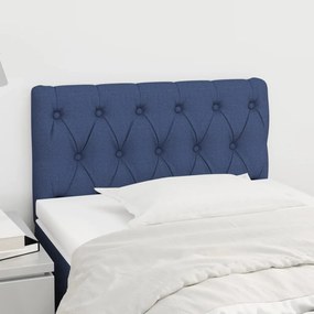 Tablie de pat, albastru, 80x7x78 88 cm, textil 1, Albastru, 80 x 7 x 78 88 cm
