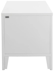 Pantofar alb cu bancă din metal Salino – Støraa