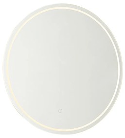 Oglinză modernă de baie 60 cm cu LED și dimmer tactil - Sebas