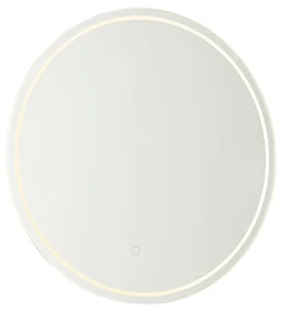 Oglinză modernă de baie 60 cm cu LED și dimmer tactil - Sebas