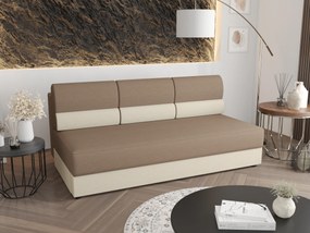 Canapea două locuri Radiant (Maro + crem). 1056825