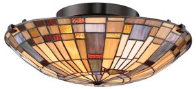 Quoizel QZ-INGLENOOK-F-SMALL – plafonieră INGLENOOK, 2x E27/60W/230V, Ø 40,7 cm