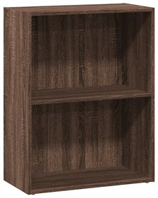 857896 vidaXL Bibliotecă, stejar maro, 60x30x77 cm, lemn prelucrat