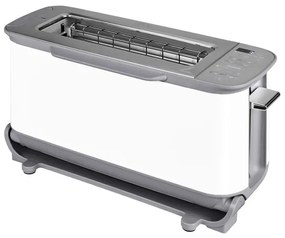 Prajitor de paine 3in1 Ninja ST200EUWH, 2400W, 7 programe, Control temperatură, Grill, Dezghetare, Reincalzire, Functionare orizontala, Alb