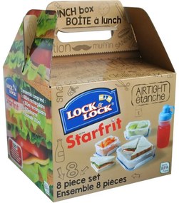 Set de caserole cu sticlă LocknLock  4 piese