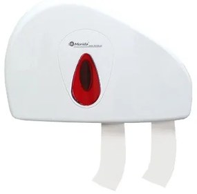 Dispenser de hârtie igienică Merida Top Duo, roșu