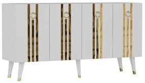 Dulap Isil White and Gold