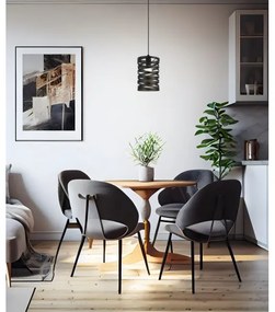 Eglo 99346 - Lustră pe cablu CREMELLA 1xE27/40W/230V