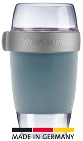 Recipient pentru alimente Westmark din trei piese,1150 ml, albastru