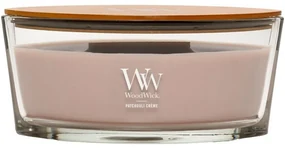 Lumânare parfumată Woodwick Patchouli Creme, 453 g