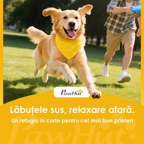 PawHut Țarc pentru pui de câine și spațiu de joacă pentru animale de companie | Aosom Romania