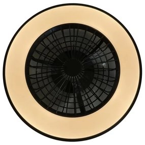 Plafonieră LED cu ventilator OPAL LED/48W/230V + telecomandă