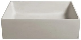 Sapho - Lavoar pentru blat FORMIGO 47,5 x 36,5 cm, beton/nisip mat