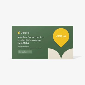 Goldea voucher cadou electronic în valoare de 600 lei 600 lei