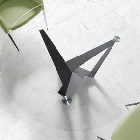 Masa eleganta design modern Ruby, 150cm AC-CT2061R-NEGRO