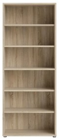 Bibliotecă modulară cu aspect de lemn de stejar 89x222 cm Prima – Tvilum