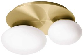 Plafonieră LED Ideal Lux NINFEA 2xLED/9W/230V auriu