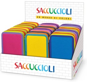 Penar echipat - Color Block Basic cu 3 fermoare (18 markere si 18 creioane colorate) - 13 x 20 x 6.5 cm (12buc/display)