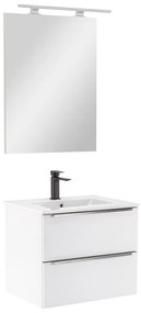 Mobilier complet de baie Vario Trim 60 alb-alb