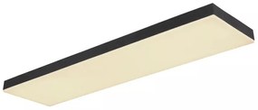 Plafoniera LED Doro 41594D4, cu telecomanda, 24W, 1800lm, lumina calda+neutra+rece, IP20, alba+neagra, Globo Lighting