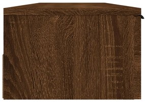 Dulap de perete, stejar maro, 102x30x20 cm, lemn compozit Stejar brun