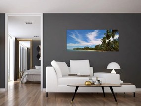 Tablou cu plajă (120x50 cm)