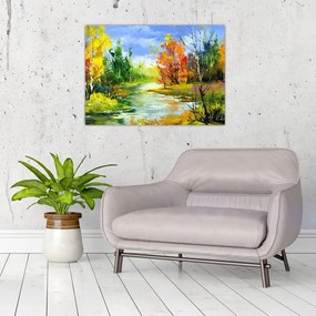 Tablou - Peisaj - pictură (70x50 cm)
