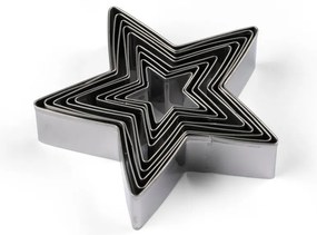 Forme de aluat 9 buc. cu model de Crăciun Star – Blomsterbergs