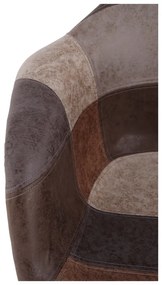 Fotoliu de design, patchwork/fag, TERST